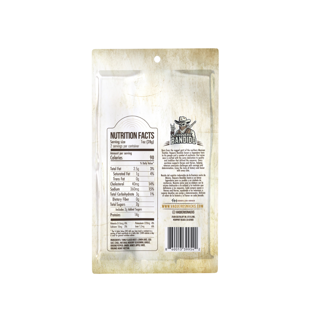 Hot Honey Carne Seca Mexican Beef Jerky