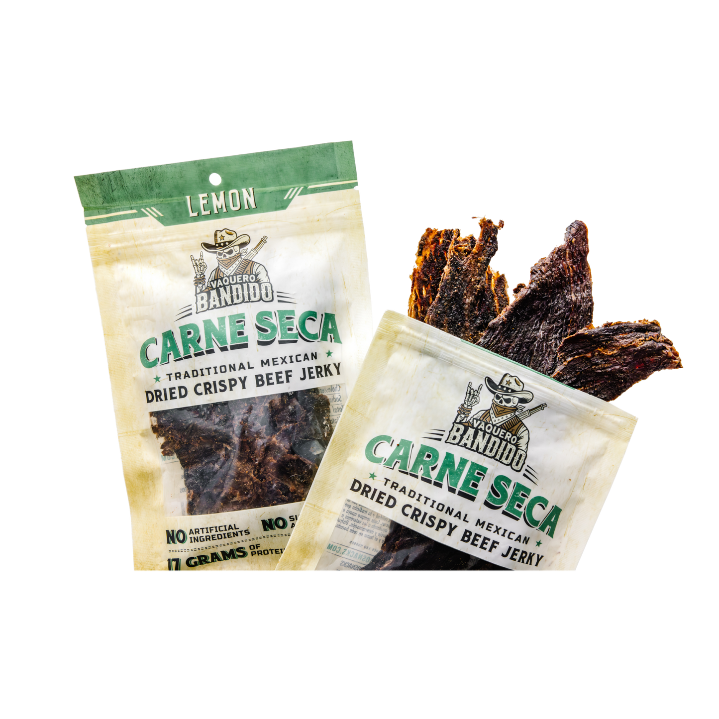 Lemon Carne Seca Mexican Beef Jerky