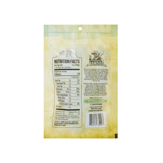 Lemon Carne Seca Mexican Beef Jerky