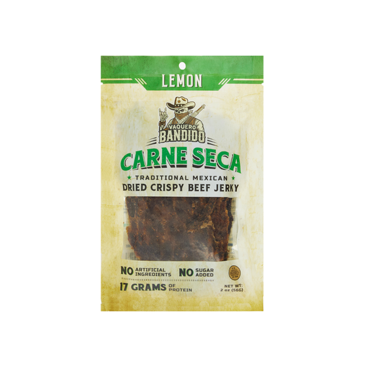 Lemon Carne Seca Mexican Beef Jerky