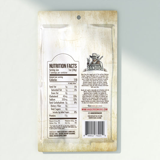 Chile Carne Seca Mexican Beef Jerky