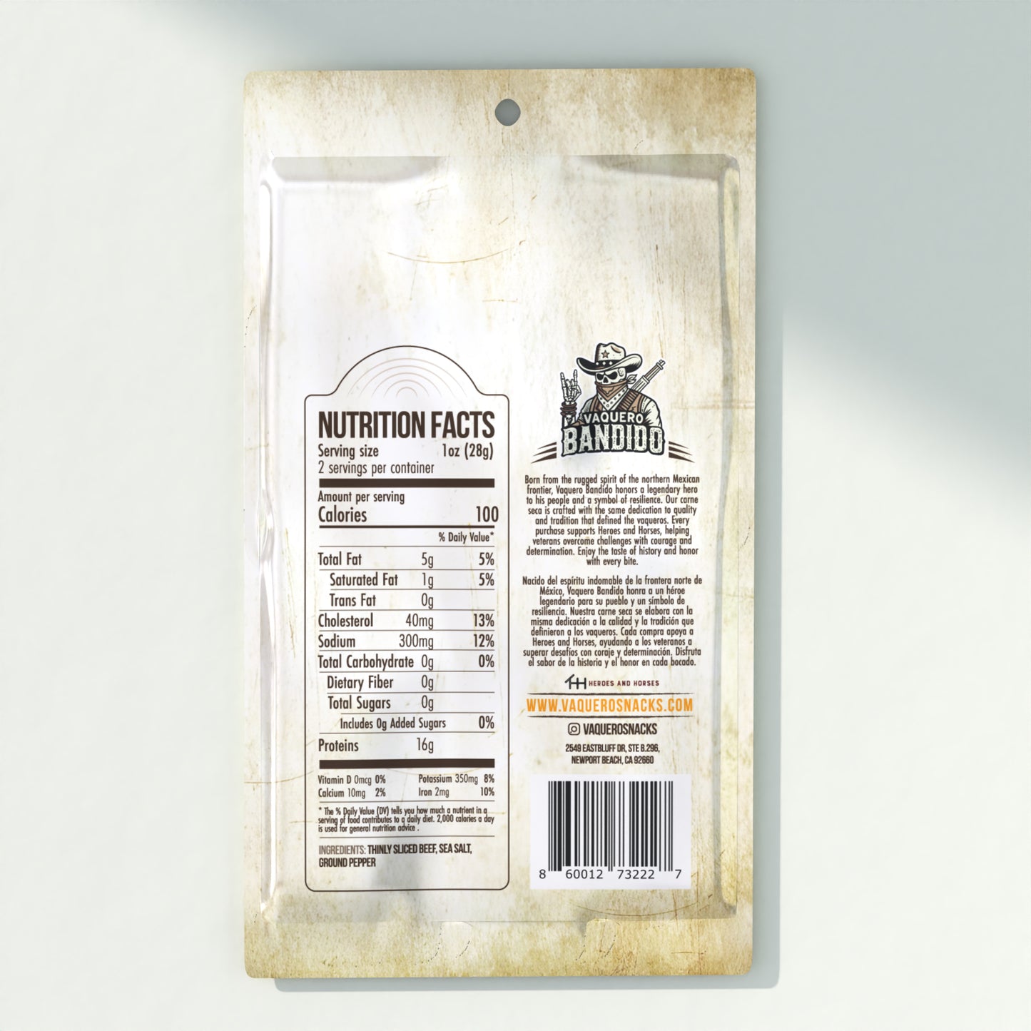 Original Carne Seca Mexican Beef Jerky