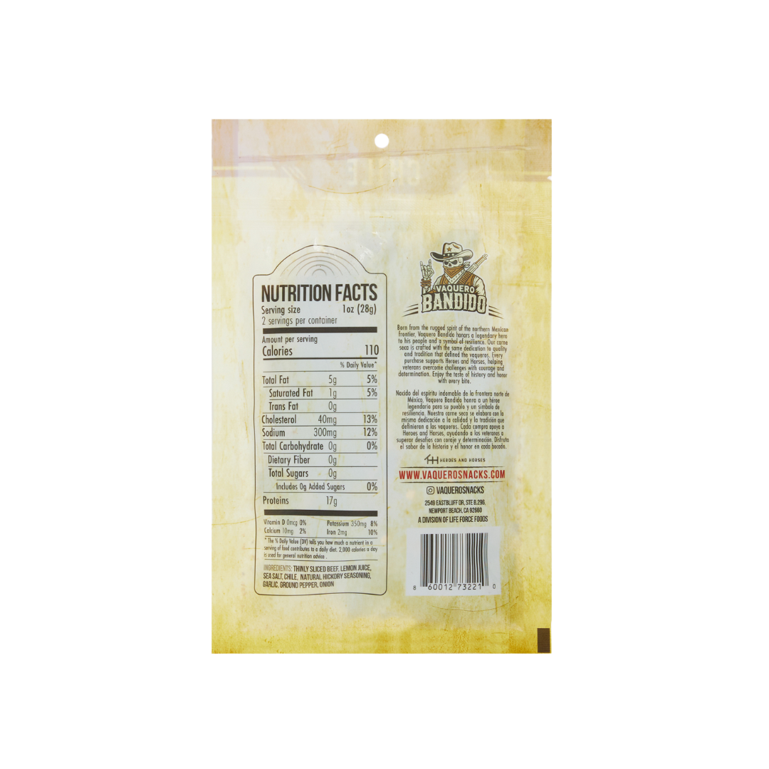 Chile Carne Seca Mexican Beef Jerky