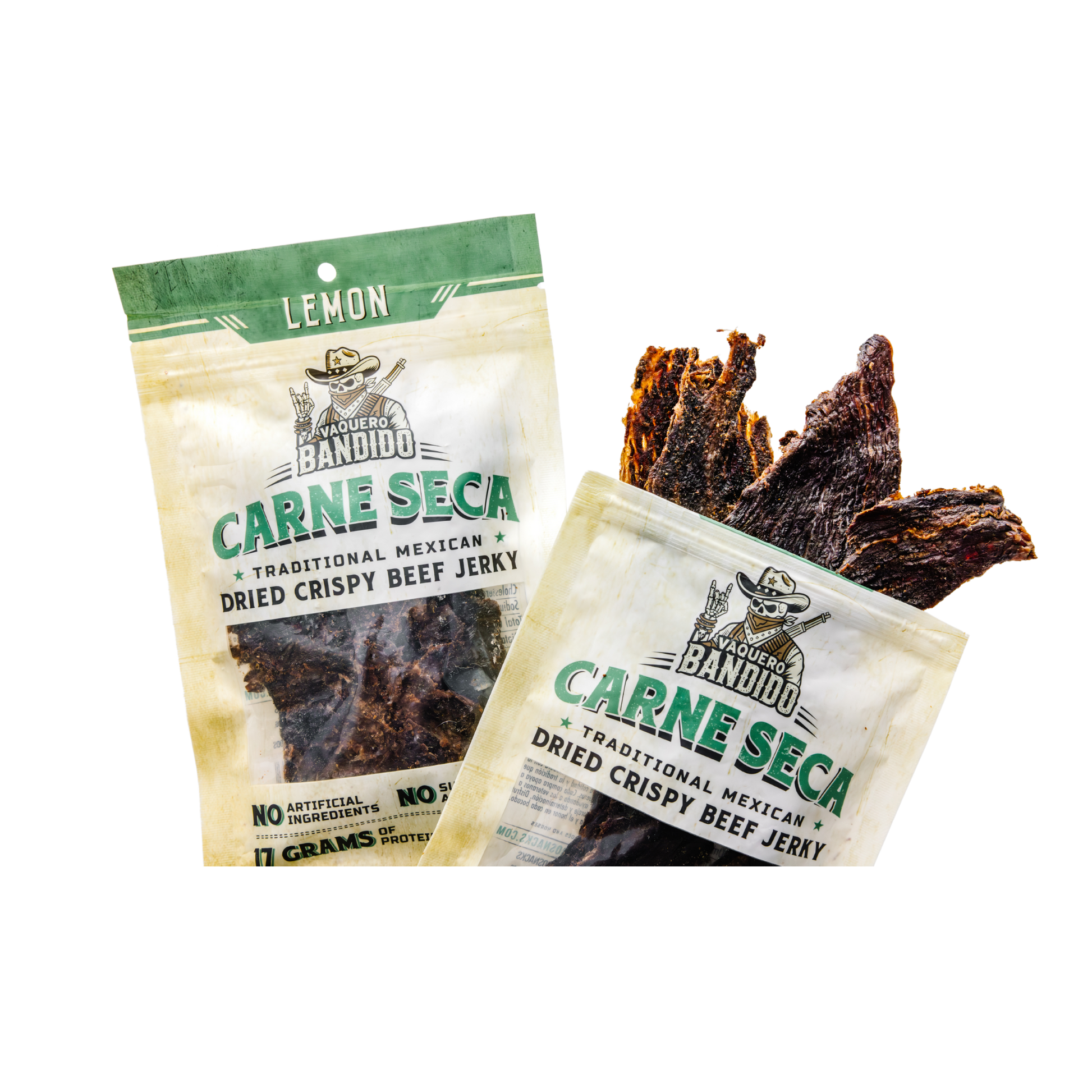 Lemon Carne Seca Mexican Beef Jerky