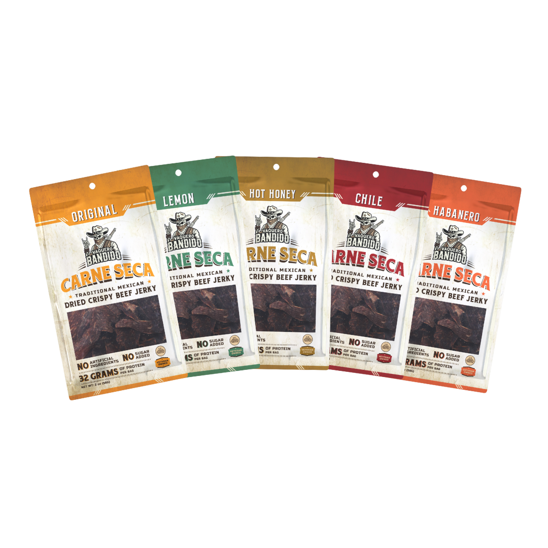 Traditional Mexican Beef Jerky Variety 5-Pack