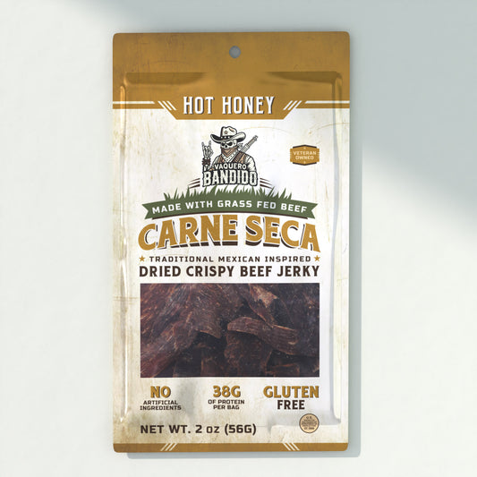 Grass-Fed Hot Honey Carne Seca