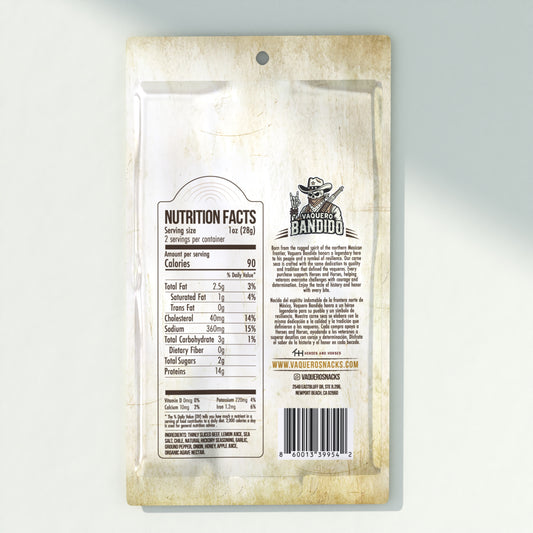 Hot Honey Carne Seca Mexican Beef Jerky