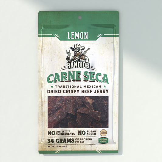 Lemon Carne Seca Mexican Beef Jerky